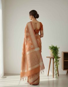 Elegant Cotton Saree img3